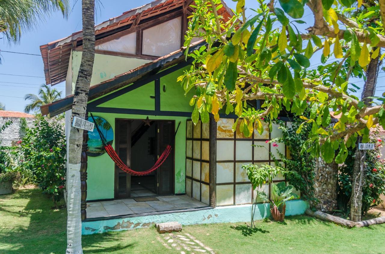 Pousada Refugio Do Manati Canoa Quebrada Bagian luar foto