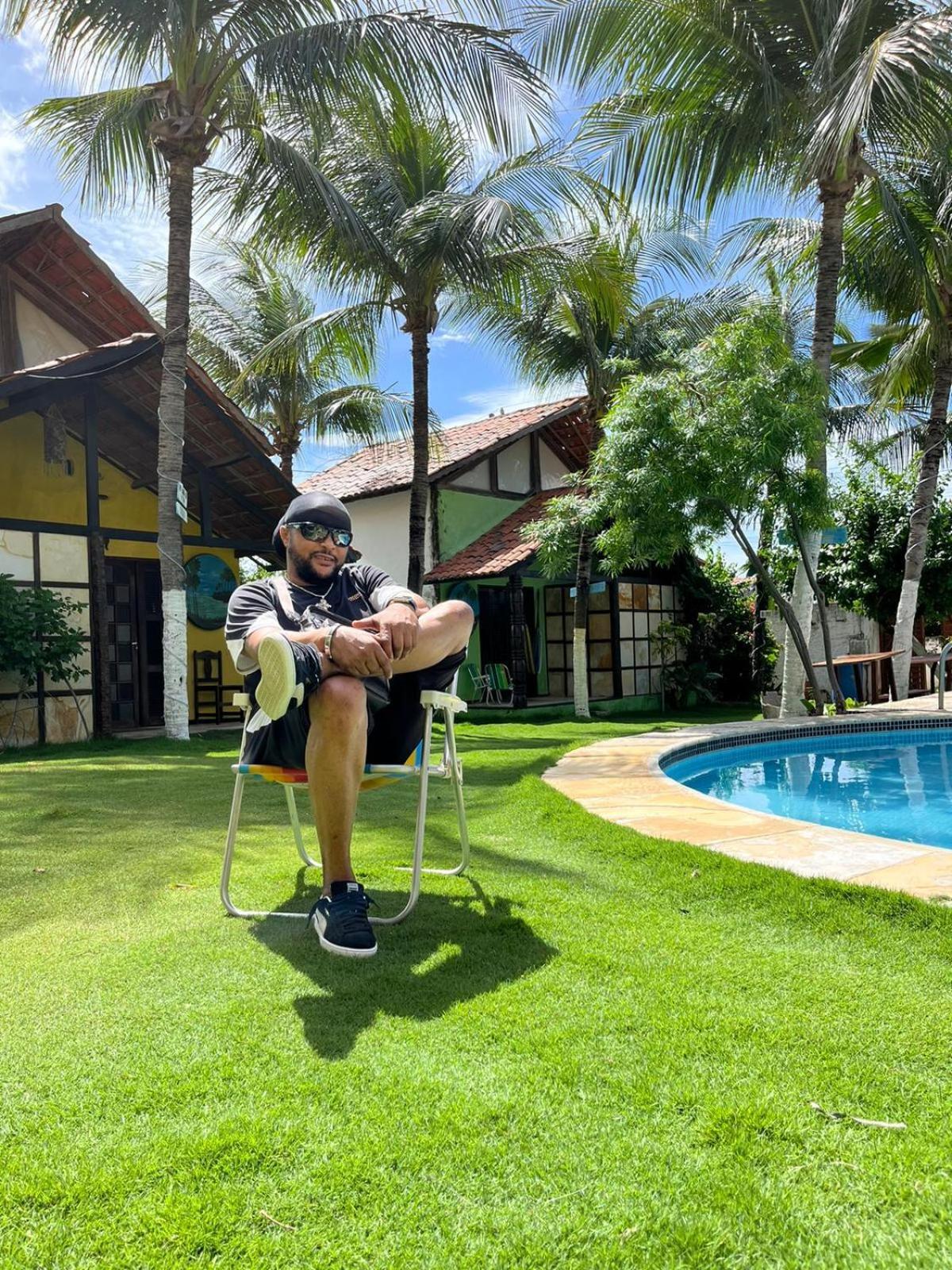 Pousada Refugio Do Manati Canoa Quebrada Bagian luar foto